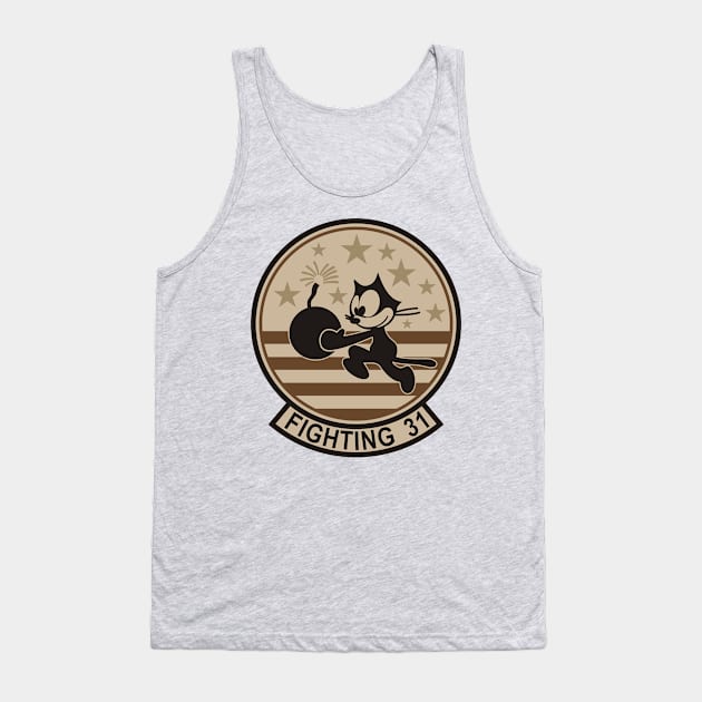 Tomcat VF-31 Tomcatters Tank Top by MBK